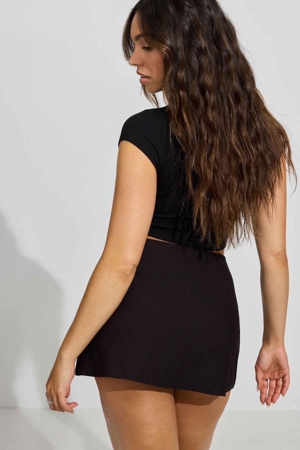 Paris A-Line Micro Skort - Image 3