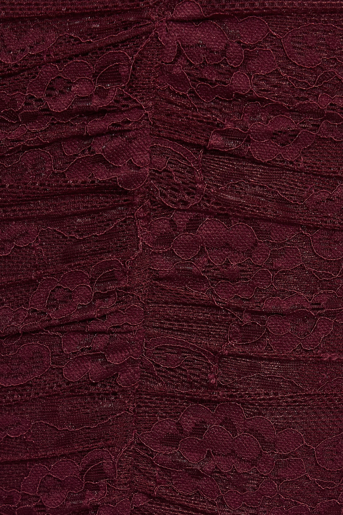 Scarlet Lace Plunge Mini Dress - Image 4