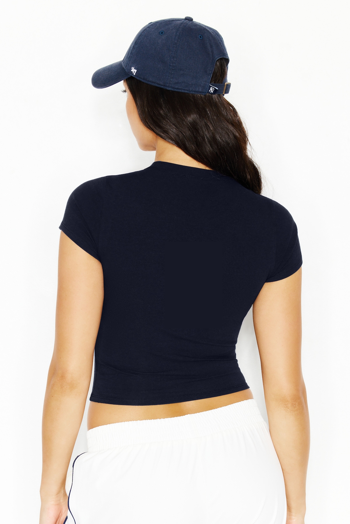SuperSoft Crewneck Cropped T-Shirt - Image 4