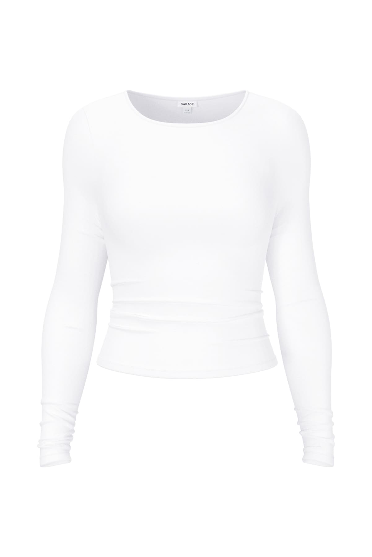 Alternative view of Sleek Crewneck Long Sleeve Top