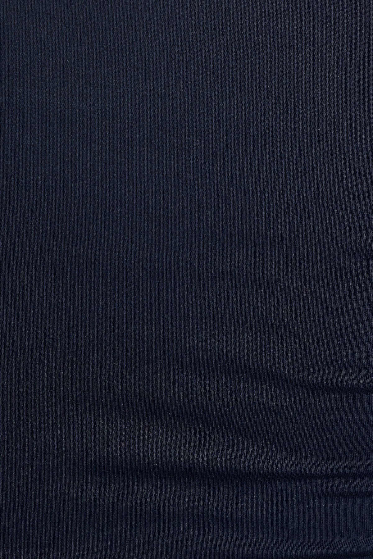 Smooth Open Neck Long Sleeve Tee - Image 5