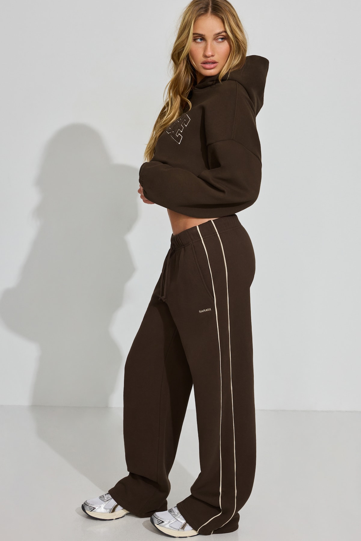 UltraFleece Straight Leg Sweatpants With Piping - Image 2
