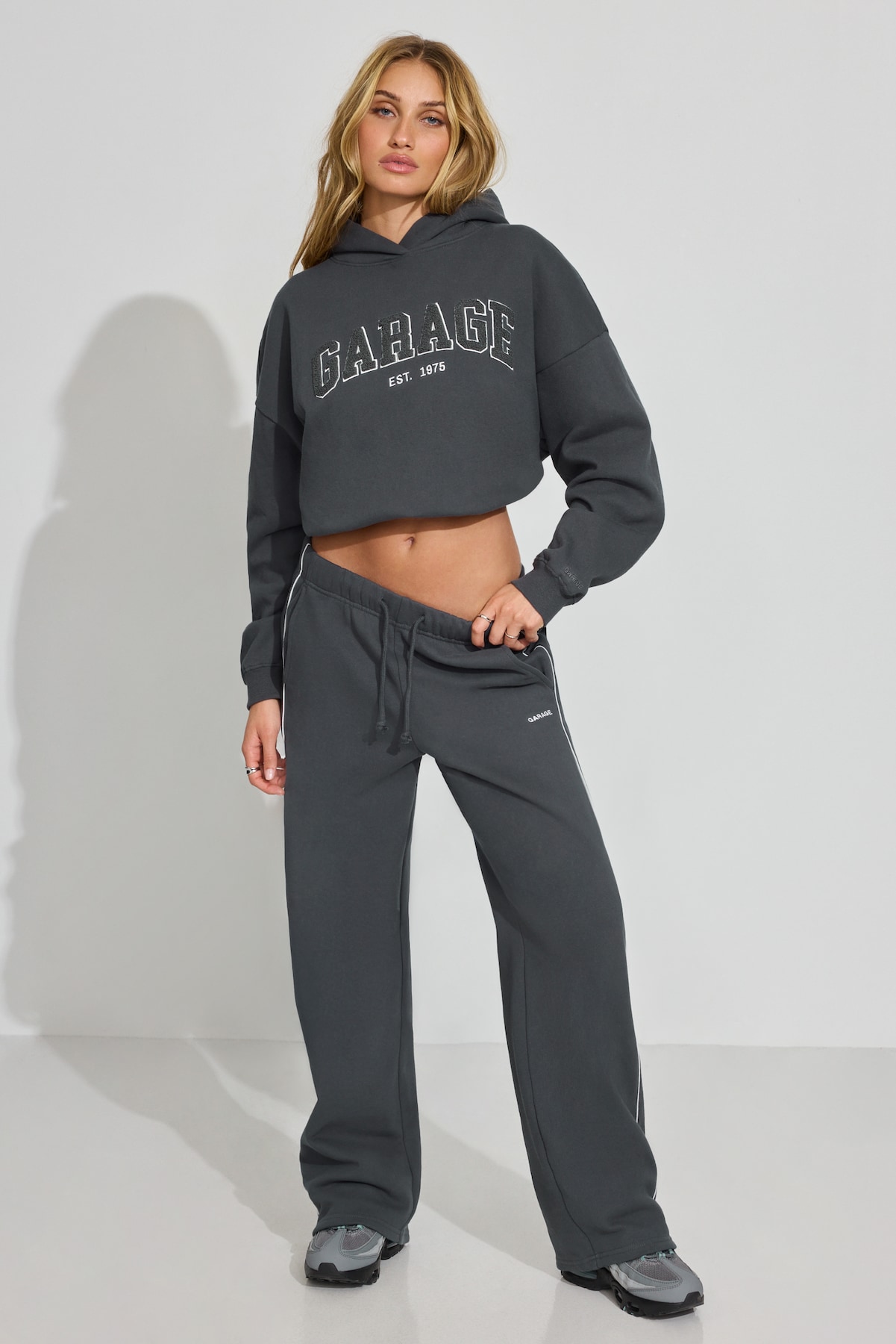 UltraFleece Straight Leg Sweatpants With Piping - Image 2