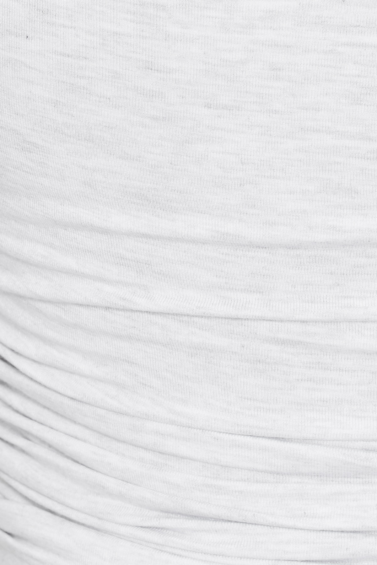 Smooth Boat Neck Side Tie T-Shirt - Image 5